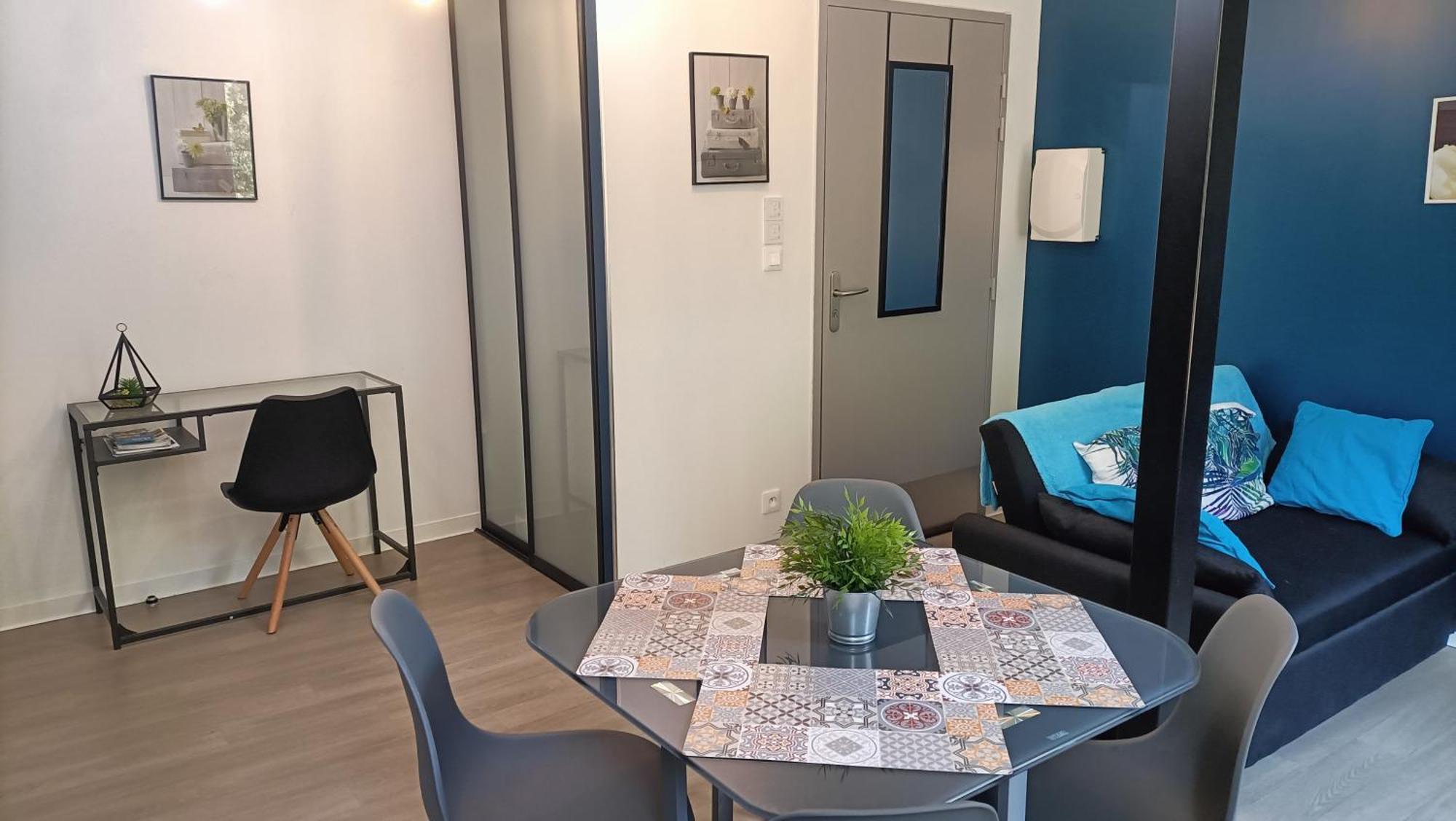 F1 Duplex Bleuet Renove Apartman Lamalou-les-Bains Kültér fotó