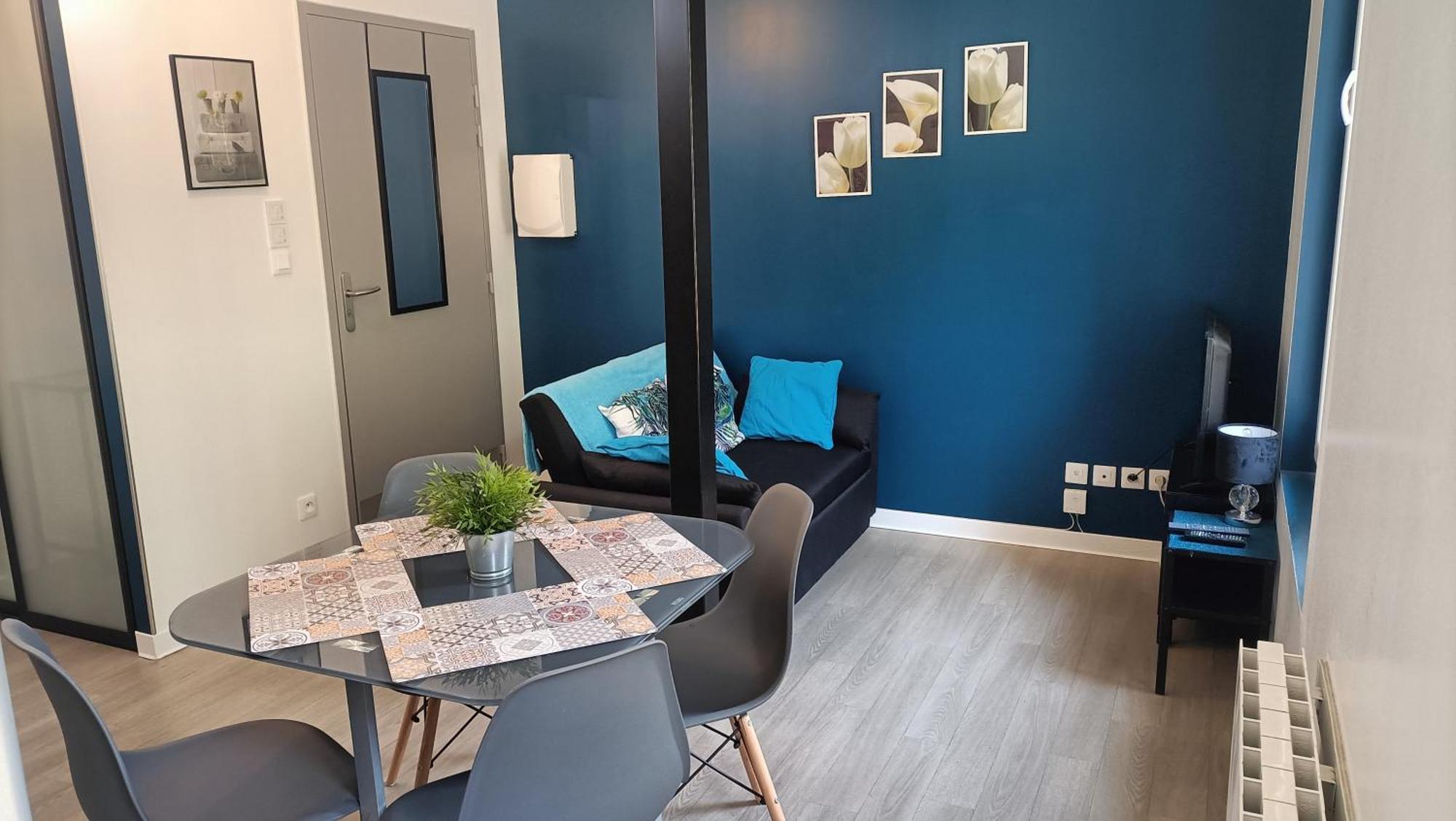 F1 Duplex Bleuet Renove Apartman Lamalou-les-Bains Kültér fotó