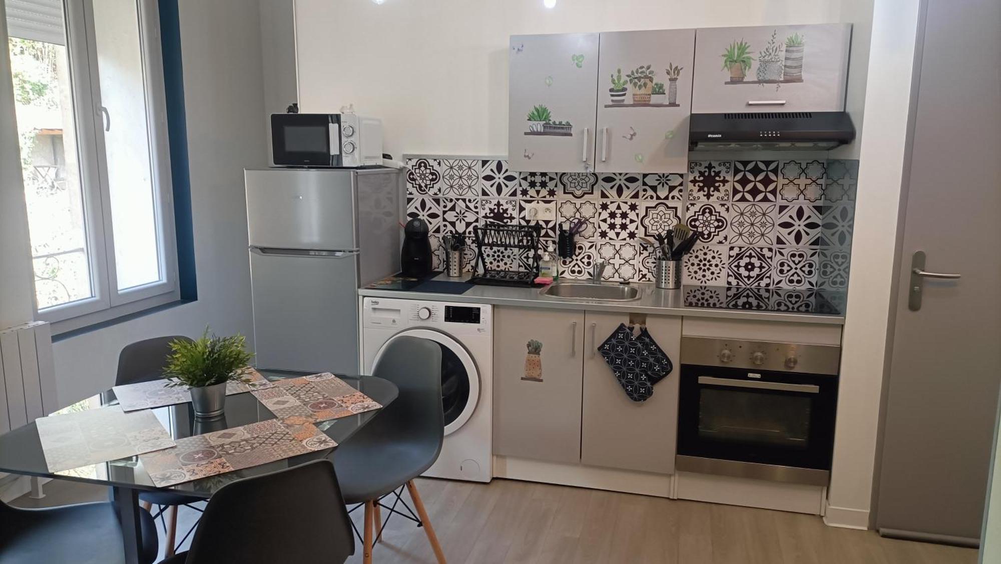 F1 Duplex Bleuet Renove Apartman Lamalou-les-Bains Kültér fotó